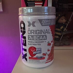 Cherry Flavor BCAA Supplement unopened